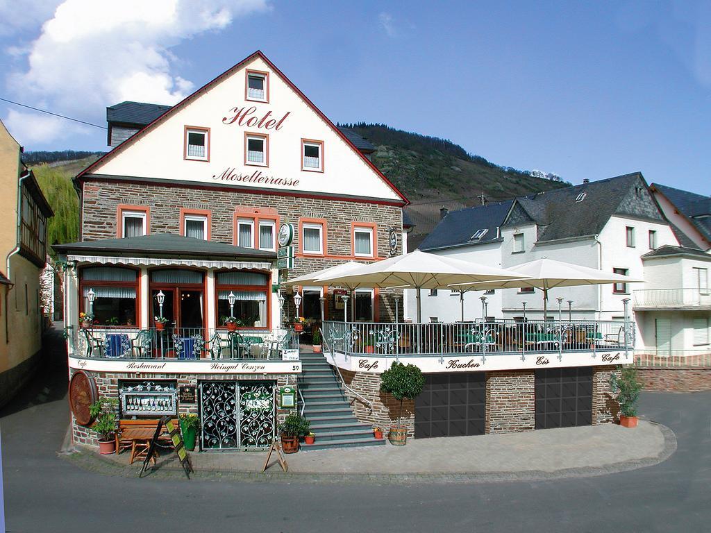 Hotel Moselterrasse Ediger-Eller Bagian luar foto